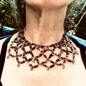 Vintage beaded choker